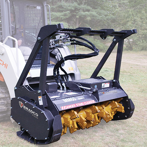 Mulcher kiểu trống